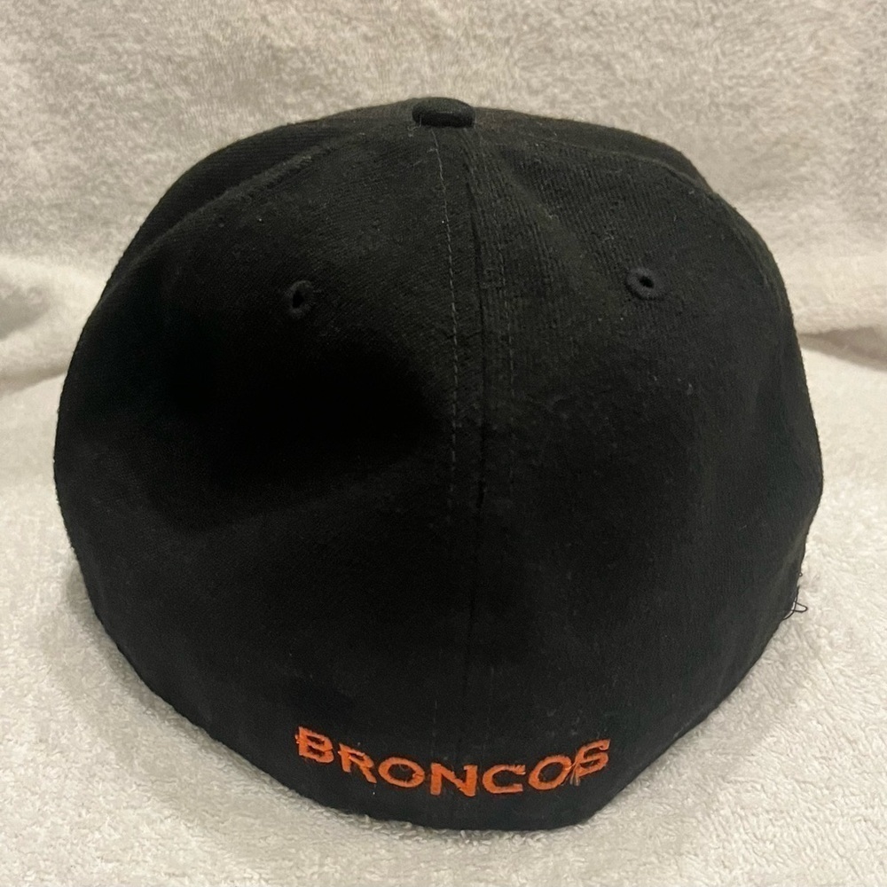 Broncos 59 Fifty new Era football cap black Flat bill - Picture 2 of 4